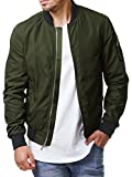 Pengfei Mens Diamond Quilted Jackets Bomber Varsity Winter Fall Chunky Coats Outwear