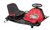 Razor Crazy Cart - 24V Electric Drifting Go Kart - Variable Speed, Up to 12 mph, Drift Bar for Controlled Drifts