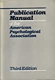 Publication Manual of the American Psychological Association, 3rd edition