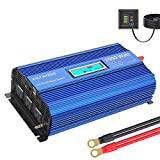 Power Inverter 2000w DC 12V to AC 120V Modified Sine Wave Inverter with LCD Display Remote Control 2 AC Outlets 1 AC hardwire Terminal Dual 2.4A USB Ports for Car RV Truck Boat by VOLTWORKS