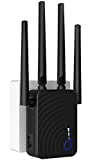 2021 WiFi Extenders Signal Booster for Home,Wall-Through Strong WiFi Range Extender 1200Mbps,up to 3000 Sq.ft Full Coverage, Wireless Internet Repeater with Ethernet Port and Access Point