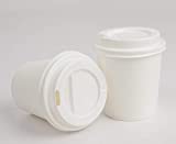 •GOLDEN APPLE, Disposable Paper Coffee Cups 4 oz. Cups & Lids Quantity 50 cups per pack.