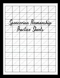 spencerian penmanship Practice sheets: Practice Calligraphy, Spencerian Script, Longhand Writing for teens.Cursive Style Handwriting Worksheets for Kids and Adults