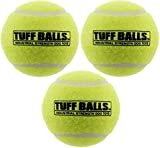 PetSport USA 4" Giant Tuff Balls for Large Dogs [Pet Safe Non-Toxic Industrial Strength Tennis Balls for Exercise, Play Time & Dog Training](3 Pack)