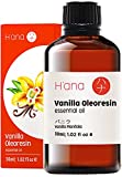 Hana Vanilla Essential Oil for Diffuser - Relax and Stay Sweet with Vanilla Essential Oil for Skin - 100 Pure Natural Therapeutic Grade Essential Oils Vanilla Oil for Aromatherapy and Topical - 30ml