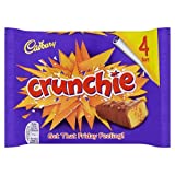 Original Cadbury Crunchie Chocolate Bar Pack Cadbury Crunchie Candy Imported From The UK England The Best Of British Honey Comb Coated In Chocolate Crunchie Bar