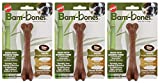 Ethical Pets 3 Pack of Bam-Bone Bone Dog Toys, 5.75 Inch, Bacon Flavor