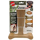 SPOT Bambone Plus Chew Toy for Dogs Chicken 7", Assorted, Model:54492