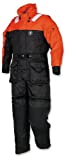 Mustang Survival Deluxe Anti-Exposure Coverall and Worksuit, Orange/Black, Large