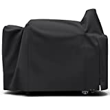 SHINESTAR Upgraded Pellet Grill Cover for Pit Boss 820 Series, Pro Series 850, Special Zipper Design, Easy to Put On and Take Off, Durable & Waterproof, Black