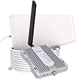 Amazboost Cell Phone Booster for Home -Up to 2,500 sq ft,Cell Phone Signal Booster Kit,All U.S. Carriers -Compatible with Verizon,AT&T, T-Mobile, Sprint & More-5G 4G 3G LTE FCC Approved