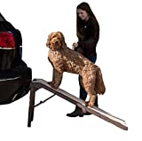 Pet Gear Free Standing Pet Ramp for Cats and Dogs Up to 200-Pound, Chocolate - 56" x 16" x 23"