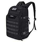 MOSISO 30L Tactical Backpack, Military Daypack 3 Day Assault Molle Rucksack Bag, Black