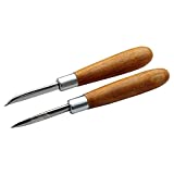 Burnishing Jewelry Tool Set Curved and Straight Burnishers Polished Wood Handle