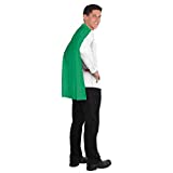 Amscan Solid Color Super Hero Costume 30" Cape, Green