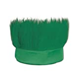Beistle Hairy Headband Sports Events Tailgate Happy St Patrick’s Day Party Supplies, One Size, Green