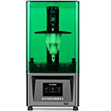 ELEGOO Mars 2 Mono MSLA 3D Printer UV Photocuring LCD Resin 3D Printer with 6.08 inch 2K Monochrome LCD, Printing Size 129x80x150mm/5.1x3.1x5.9inch, Green Cover