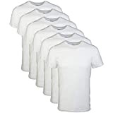 Gildan Men's Crew T-Shirts, Multipack, White (6-Pack), 2X-Large