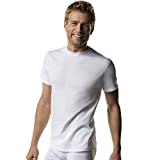 Hanes Men's Freshiq Comfortsoft Crewneck T-Shirt (Bonus Pack), White, Large
