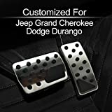 MECHCOS Compatible with 2011-2020 Jeep Grand Cherokee Dodge Durango Gas and Brake Pedal Cover 82212055