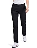 Women's Golf Pants Stretch Straight Lightweight Breathable Twill Work Chino Ladies Pants Size 12 Black