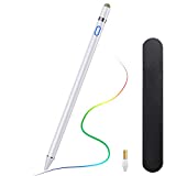 TiMOVO Stylus Pen for iPad, Apple Pencil for iPad 10/9/8/7/6th Generation,2022 iPad Pro 12.9/11,iPad Air 5/4/3,Mini 6/5 Precise Writing/Drawing, Palm Rejection Apple Pen for Touch Screen, White