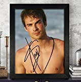 Ian Somerhalder Signed Autographed Photo 8X10 Reprint Rp Pp - The Vampire Diaries