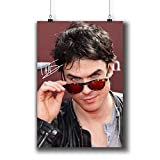 Ian Somerhalder Actor Movie Photo Poster Prints 040-024 Reprint Signed,Wall Art Decor for Dorm Bedroom Living Room (A4|8x12inch|21x29cm)