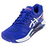 ASICS Women's Gel-Challenger 13 Tennis Shoes, 8, Lapis Lazuli Blue/White