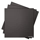 BuildTak - BT12X12-3PK 3D Printing Build Surface, 12" x 12" Square, Black (Pack of 3)