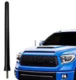 AntennaMastsRus - The Original 6 3/4 Inch Replacement Rubber Antenna Mast fits Toyota Tundra (2000-2020) Accessories - USA Stainless Steel Threading - Car Wash Proof - Internal Copper Coil