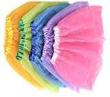 OIG Brands Tutus for Girls - Dress Up Toddler Princess Tutu - Ballet Kids Clothes - 5 Pack