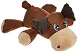 KONG - Cozie Ultra Max Moose - Squeaky Plush Dog Toy with Reinforced Seams - for Medium Dogs