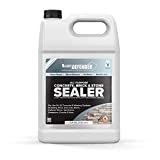 All Purpose Concrete, Brick & Stone Sealer, Clear Penetrating Water Sealant for Porous, Exterior, Brick, Concrete, Stone, Cultured Stone, Sandstone, Limestone & Granite Siloxane Sealer, 1 Gallon