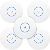 Ubiquiti Networks 2,4/5Ghz 450/1300Mbps 122m 5Pk Indoor/Outdoor, UAP-AC-PRO_5 (Indoor/Outdoor 196.7 x 35 mm)