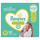 Pampers Swaddlers Newborn Diaper Size 0 120 Count