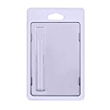 SKMZ Empty Clamshell Blister Cartridge Packaging for Tank 0.5ml - 1.0ml Carts - Packaging only (50 Pack) (1ML)