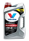 Valvoline Full Synthetic High Mileage 5W-20 Motor Oil 5 Quart