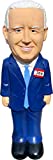 Happy Creatures - Joe Biden Squeaky Dog Toy - Most Realistic & Funny, Natural Rubber (Latex) 8.75" Tall - Small, Medium & Large Dogs - Durable & Interactive Play Toy