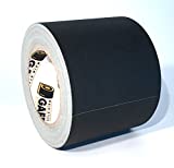 Gaffers Tape - 4 inch by 30 Yards - Matte Black Cloth - Main Stage Gaff Tape - Gaffer Tape - Easy to Tear by Hand
