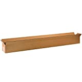 Partners Brand P4844 Long Corrugated Boxes, 48"L x 4"W x 4"H, Kraft (Pack of 25)