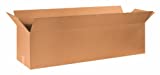 Aviditi 481212 Long Corrugated Cardboard Box 48" L x 12" W x 12" H, Kraft, for Shipping, Packing and Moving (Pack of 10)