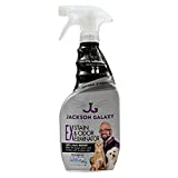 Jackson Galaxy: EX Stain & Odor Eliminator - Pet Urine Remover - 23 oz bottle - 2 Fills Included - 50% More Mojo - Eliminates Pet Stains & Odors Quickly - Works On Multiple Surfaces - Non-Toxic