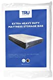 TRU Lite Mattress Storage Bag - Mattress Bag for Moving - Heavy Duty Extra Thick 4 Mil Plastic - Fits Standard, Extra Long, Pillow Top Sizes - King / California King Size