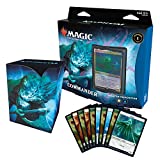 Magic The Gathering Kaldheim Commander Deck  Phantom Premonition | 100 Card Ready-to-Play Deck | Blue-White