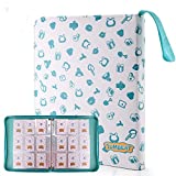 tombert TCG Binder Compatible with Animal Crossing Amiibo Cards, 720 Cards Capacity NFC Tag Game Cards, Pokemon Trading Cards, Sleeves Card Carrying Case
