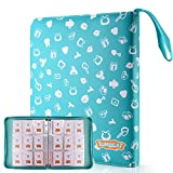 tombert TCG Binder Compatible with Animal Crossing Amiibo Cards, 720 Cards Capacity NFC Tag Game Cards, Pokemon Trading Cards, Sleeves Card Carrying Case