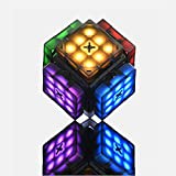 eX-Mars AI Robot Cube & Smart Cube, Self Scrambling STEM Cube with 10 Puzzle Types | Self Solving Speed Cube, Plays Music, Built-in Timer | Unique Stem Toys for Boys & Girls