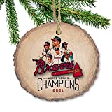 Order by DEC 10 for Christmas- A t l a n t a Braves World Series Christmas Ornament 2021, Champions Team Roster Ornament, Atlanta Wins, MLB gift souvenir, Baseball game