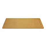 %100 Natural - Premium Cork Yoga Mat - Natural Rubber Bottom. Non Slip & Soft, Sweat Resistant. Extra Long and Wide for Comfort. Suitable Also for Hot Yoga. (72" x 24" x 4.5mm)